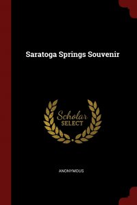 Saratoga Springs Souvenir