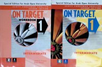 Комплект из 2 книг. ON TARGET WORKBOOK 1. ON TARGET 1