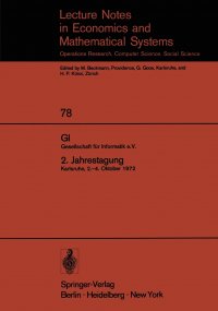 GI. Gesellschaft fur Informatik e.V. 2. Jahrestagung. Karlsruhe, 2.-4. Oktober 1972