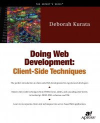 Doing Web Development. Client Side Techniques