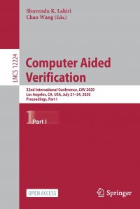 Computer Aided Verification. 32nd International Conference, CAV 2020, Los Angeles, CA, USA, July 21.24, 2020, Proceedings, Part I