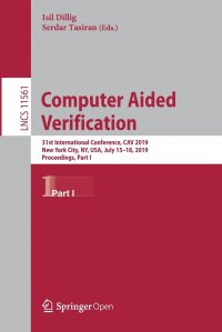 Computer Aided Verification. 31st International Conference, CAV 2019, New York City, NY, USA, July 15-18, 2019, Proceedings, Part I