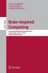 Brain-Inspired Computing. International Workshop, BrainComp 2013, Cetraro, Italy, July 8-11, 2013, Revised Selected Papers