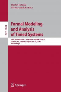 Formal Modeling and Analysis of Timed Systems. 14th International Conference, FORMATS 2016, Quebec, QC, Canada, August 24-26, 2016, Proceedings