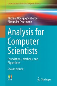 Analysis for Computer Scientists. Foundations, Methods, and Algorithms