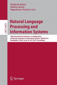 Natural Language Processing and Information Systems. 19th International Conference on Applications of Natural Language to Information Systems, NLDB 2014, Montpellier, France, June 18-20, 2014