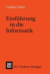 Einfuhrung in die Informatik