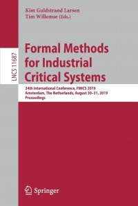 Formal Methods for Industrial Critical Systems. 24th International Conference, FMICS 2019, Amsterdam, The Netherlands, August 30-31, 2019, Proceedings