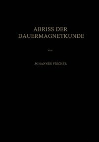 Abriss der Dauermagnetkunde