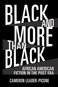 Black and More Than Black. African American Fiction in the Post Era