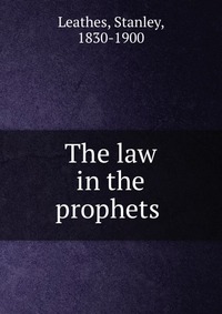 The law in the prophets