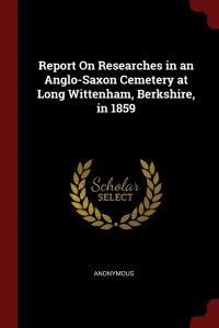 Report On Researches in an Anglo-Saxon Cemetery at Long Wittenham, Berkshire, in 1859