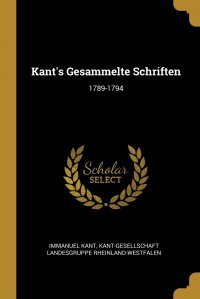 Kant's Gesammelte Schriften. 1789-1794