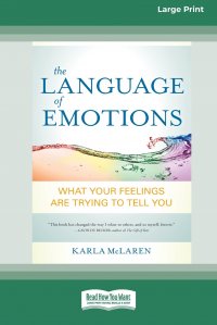 The Language of Emotions. What Your Feelings Are Trying to Tell You (16pt Large Print Edition)