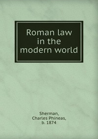 Roman law in the modern world