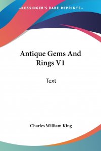 Antique Gems And Rings V1. Text