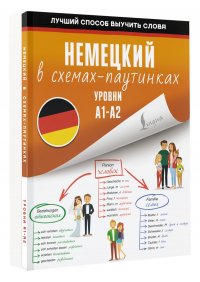 Немецкий в схемах-паутинках. Уровни A1-A2