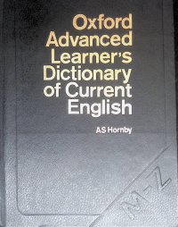 Oxford advanced learner's dictionary of current english. Том 2. M-Z