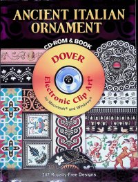 Ancient Italian Ornament (CD-Rom and Book)