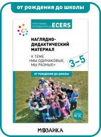 Программа, основанная на ECERS. Наглядно-дидактический материал к теме 