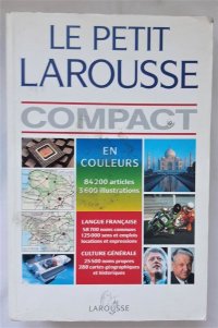 La Petit Larousse Compact / Энциклопедический словарь французского языка, 1993 год изд