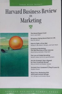 Harvard Business Review on Marketing