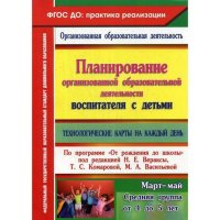 Планирование организованной образовательной деятельности воспитателя с детьми по программе 