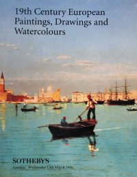 Каталог аукциона Sotheby's. 19th Century European Paintings, Drawings and Watercolours. 13 March 1996