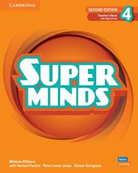 Книга для учителя по английскому языку / Super Minds Second Edition 4 Teacher's Book with dp