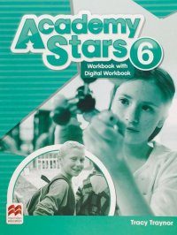 Рабочая тетрадь с кодом доступа по английскому языку / Academy Stars 6 Workbook and d