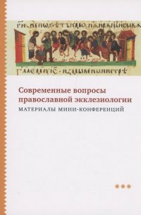 Современные вопросы православной экклезиологии. Материалы мини-конференций