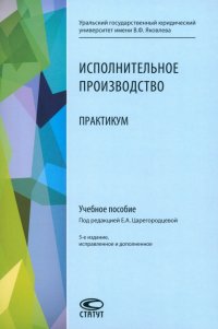 Исполнительное производство. Практикум. Учебное пособие