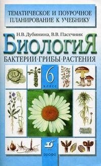 Биология. Бактерии, грибы, растения. 6 класс