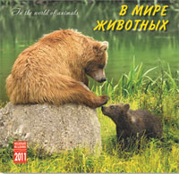 Календарь 2011 (на скрепке). В мире животных