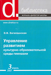 Управление развитием культурно-образовательной среды гимназии