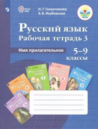 Рабочая тетрадь 3 по русскому языку. Имя прилагательное