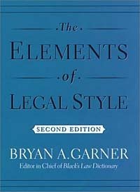 The Elements of Legal Style