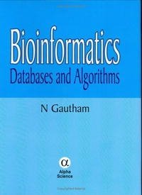 Bioinformatics: Databases and Algorithms