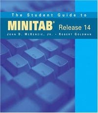 The Student Guide to MINITAB Release 14 (book only)