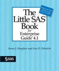 The Little Sas Book for Enterprise Guide 4.1