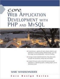 Core Web Application Development with PHP and MySQL (Core)