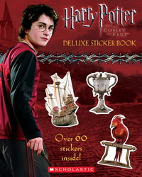 Harry Potter and the Goblet of Fire Deluxe Sticker Book with Sticker