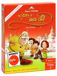 The Story of Santa Claus: Stage 2: Pupil's Book (Reader + CD + DVD/DVD-ROM)