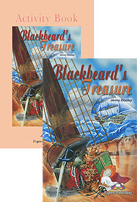 Blackbeard's Treasure: Level 1 (комплект из 2 книг + CD)