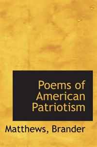 Poems of American Patriotism