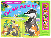 Где мы живем? Книжка-игрушка