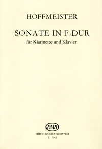 Hoffmeister: Sonate in F-Dur fur Klarinette und Klavier