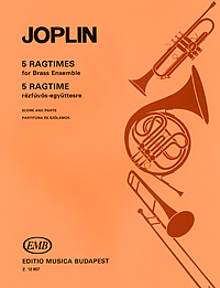 Joplin: 5 Ragtimes for Brass Ensemble