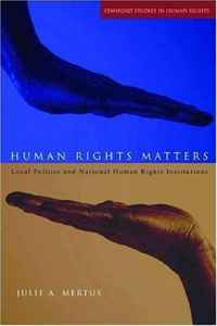 Human Rights Matters: Local Politics and National Human Rights Institutions (Stanford Studies in Human Rights)