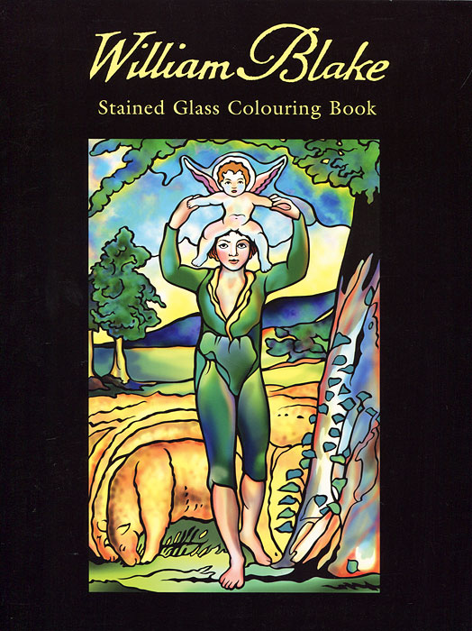 William Blake: Stained Glass Colouring Book